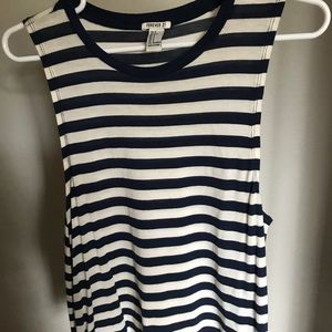 Forever 21 Stripped muscle tee